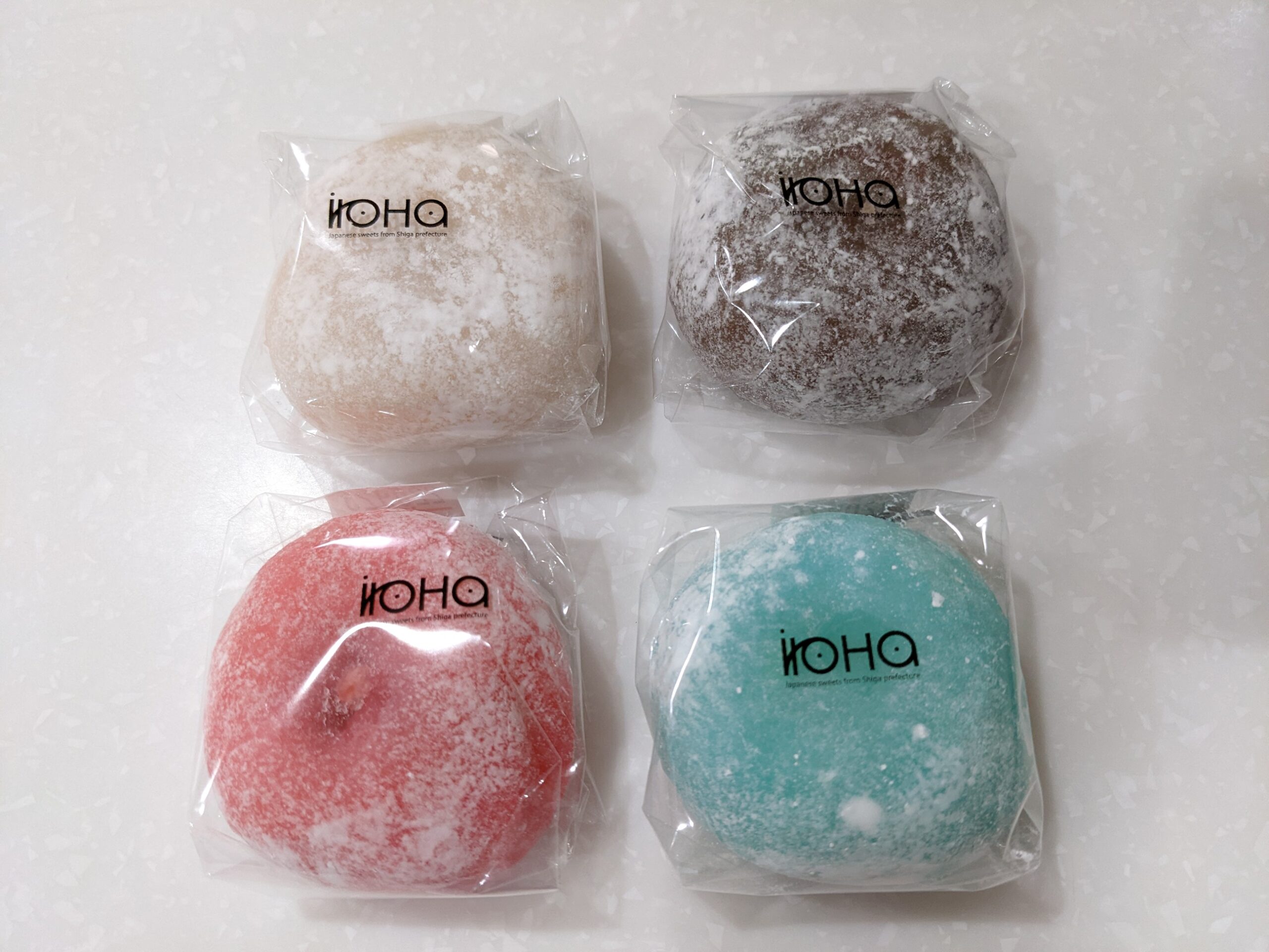 irohaの大福を4種類購入！美味しかった！